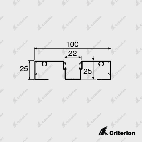 CI-L2433 Offset Glazing Frame - Criterion Industries