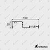 CI-L2450 Window Sill - Standard - Criterion Industries - office fitouts - australia