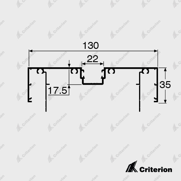 CI-P4220 Door Frame - Standard - Criterion Industries - office fitouts - australia