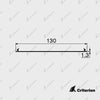 CI-P4244 Flat Filler (Platinum 120) - Criterion Industries -
