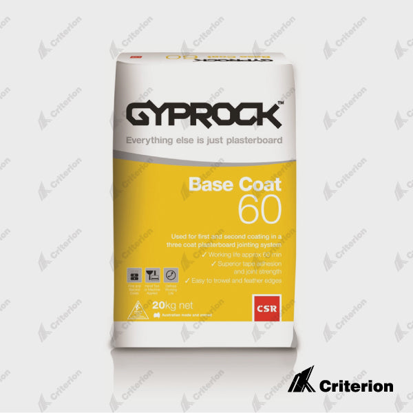 CSR Base Coat 60 - Criterion Industries - plasterboard