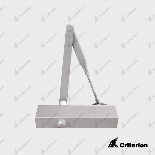 Large Door Closers - Series 6 - Criterion Industries - black door furniture, door closers, forsale