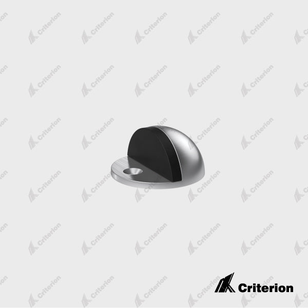 Half Moon Door Stop - Criterion Industries - black door furniture, door stops, forsale