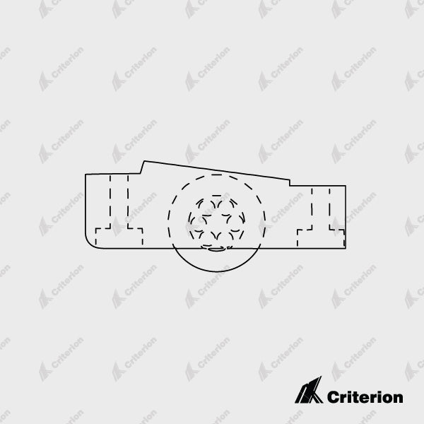 Adjustable Roller with Stainless Steel Wheels Criterion Industries