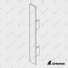 Plastic Skirting Cap - Standard - Criterion Industries - office fitouts - australia