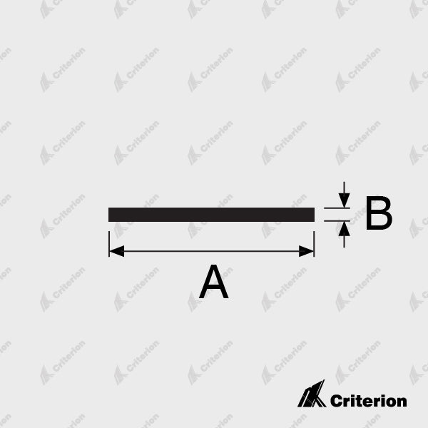 Flat Bar - Criterion Industries - geometrics