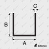 Glazing Channel (Ribbed) - Criterion Industries - forsale, geometrics